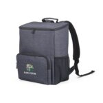 Sac à dos isotherme gris avec poche frontale