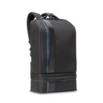 Sac à dos noir avec compartiment inférieur