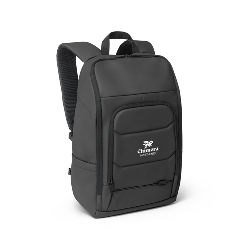 Sac à dos noir avec poche frontale