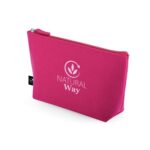 Trousse rose zippée Natural Way