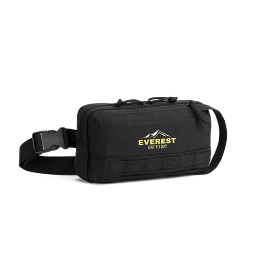 Sac banane noir EVEREST avec bandoulière