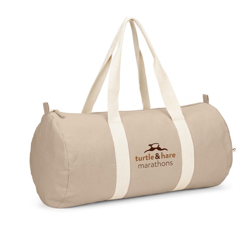 Sac de sport beige turtle & hare