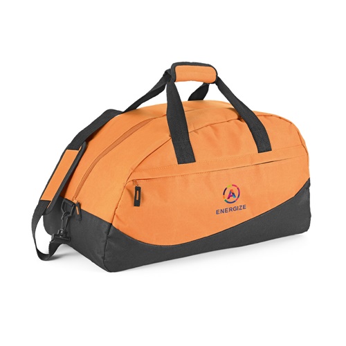 Sac de sport orange et noir Energize