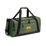 Sac de sport vert avec bandoulière noire