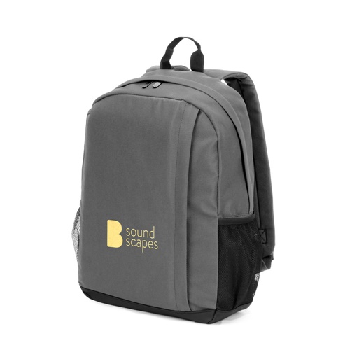 Sac à dos gris avec logo Soundscapes