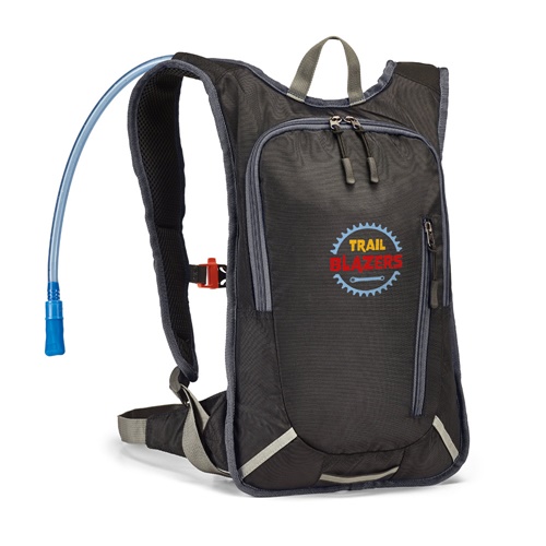 Sac à dos d’hydratation noir avec poche à eau