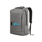 Sac à dos gris avec logo Uplus Centers