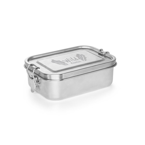 Boîte repas en acier inoxydable avec couvercle