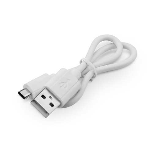 Câble USB-A vers USB-C blanc