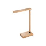 Lampe de bureau en bois minimaliste