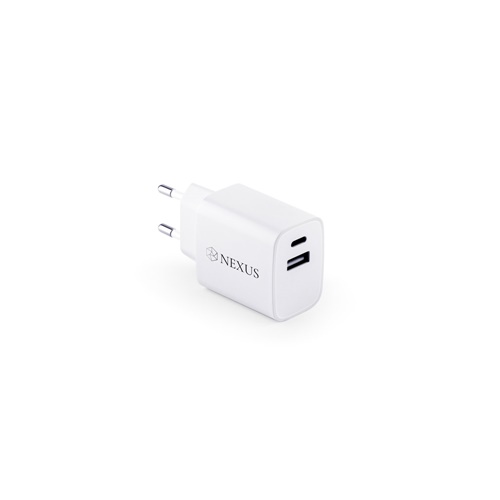 Chargeur mural USB double port blanc Nexus