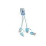 berners. câble usb 6 en 1 ultra rapide en pet recyclé (100 % rpet)