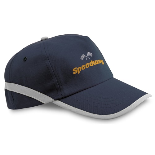 Casquette bleu marine Speedway avec liseré gris