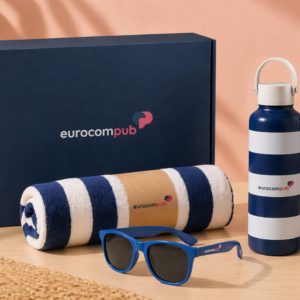Coffret cadeau été avec gourde et serviette