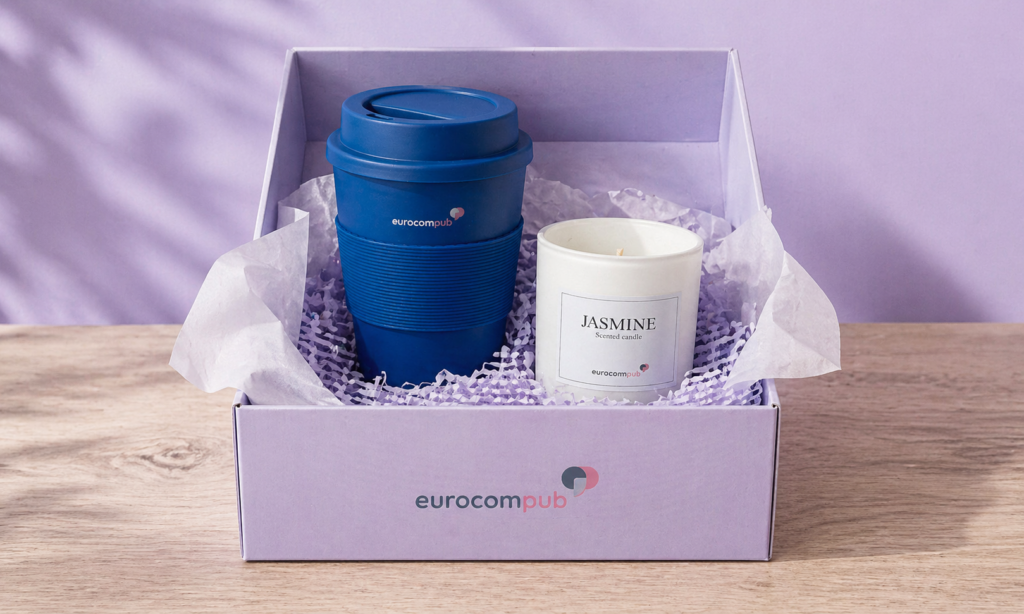 Coffret cadeau tasse réutilisable et bougie jasmin