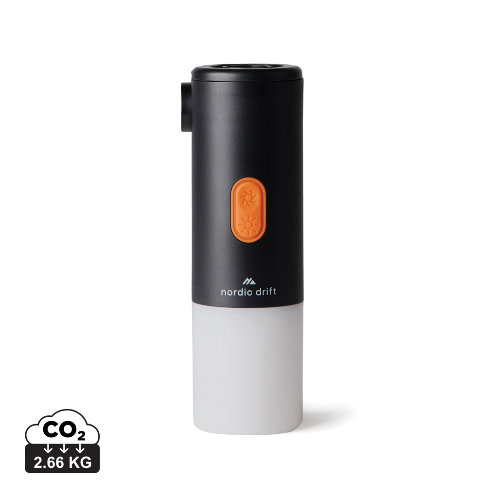 Cafetière portable noire et blanche Nordic Drift