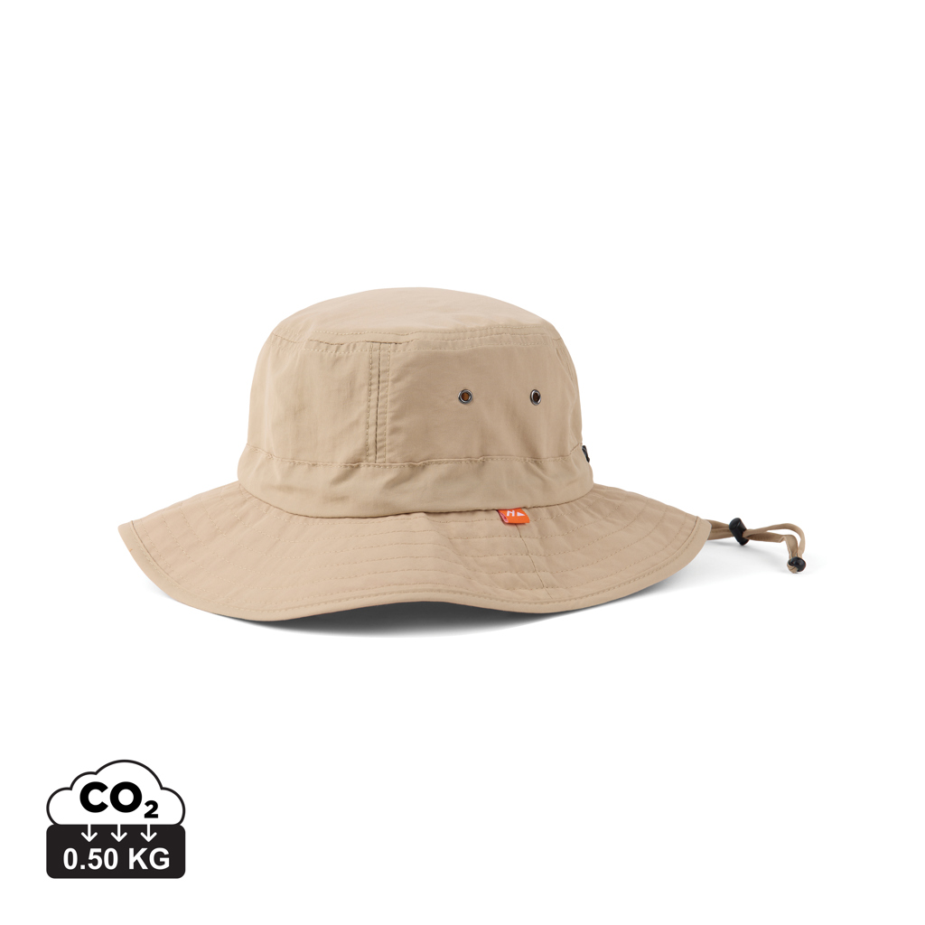 Chapeau bob beige avec cordon ajustable