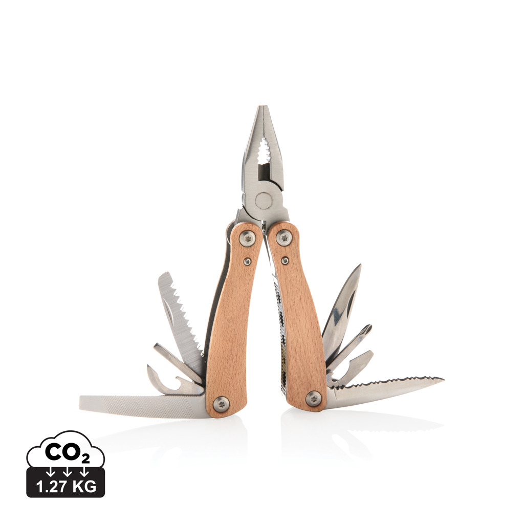 Pince multifonction avec manches en bois