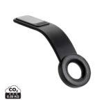 Poignée de porte voiture noire avec indicateur CO2