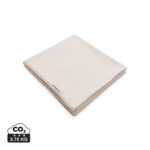 Tissu beige plié avec indicateur CO2