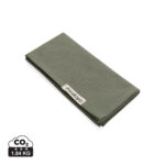 Serviette en tissu verte pliée Ukiyo