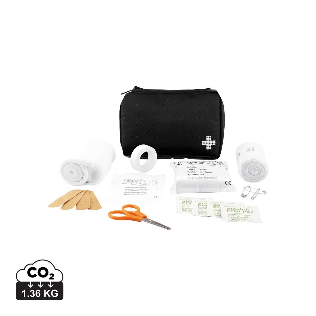 Trousse de premiers secours avec accessoires médicaux