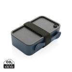 Boîte repas réutilisable avec sangle élastique noire