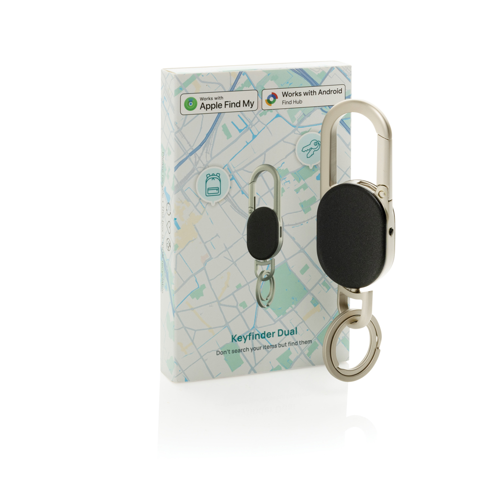 Porte-clés localisateur compatible Apple et Android