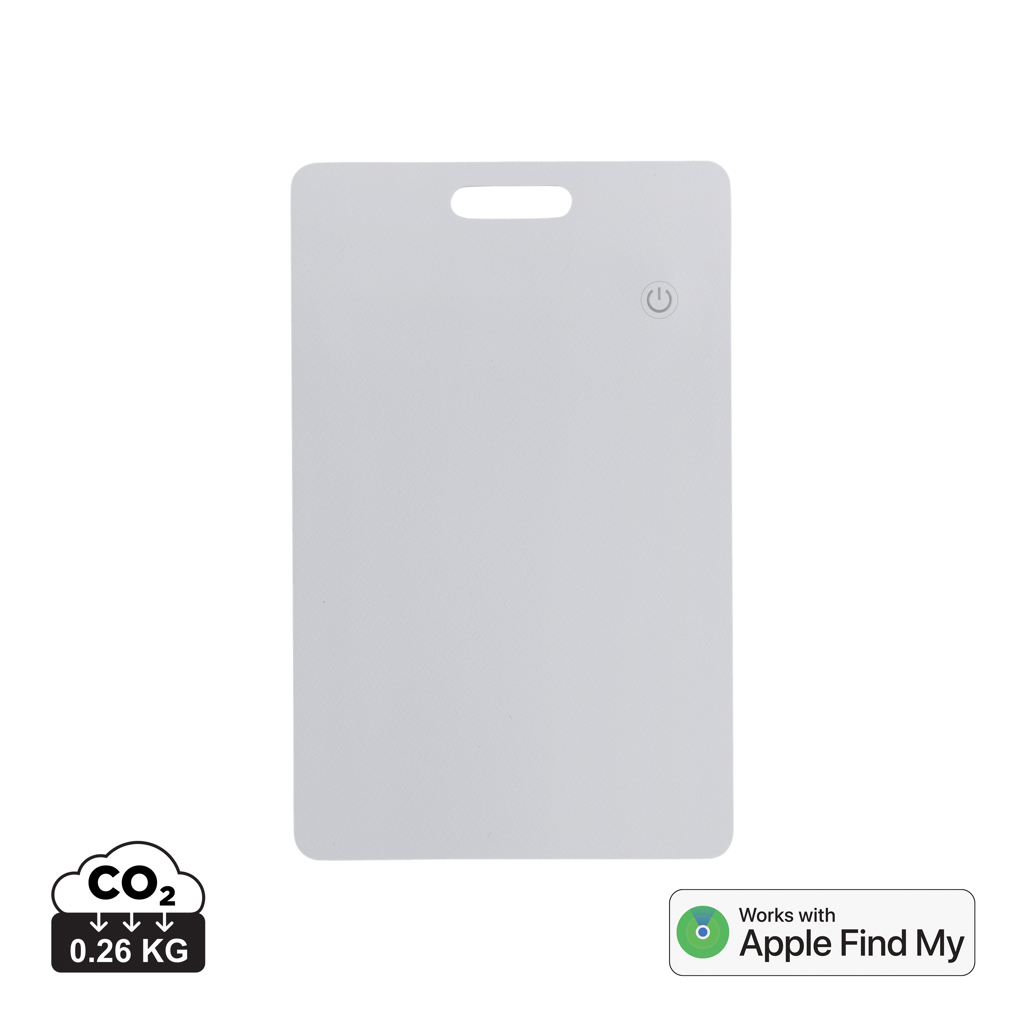 Carte tracker blanche compatible Apple Find My