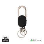 Porte-clés connecté avec mousqueton, compatible Apple Find My