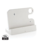 Station de charge sans fil blanche multi-appareils
