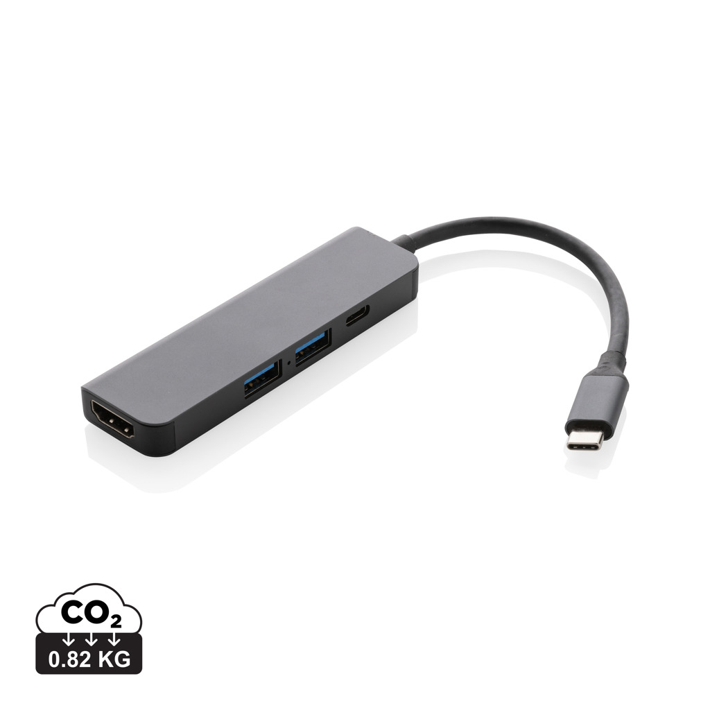 Hub USB-C avec ports HDMI et USB
