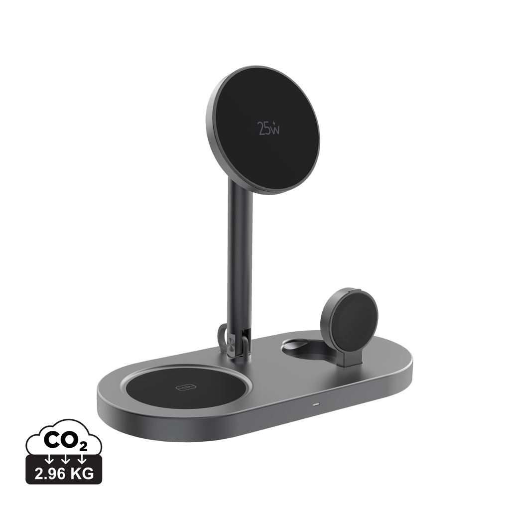 Station de charge sans fil 3-en-1 25W