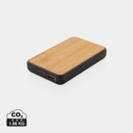 Batterie externe en bois avec ports USB