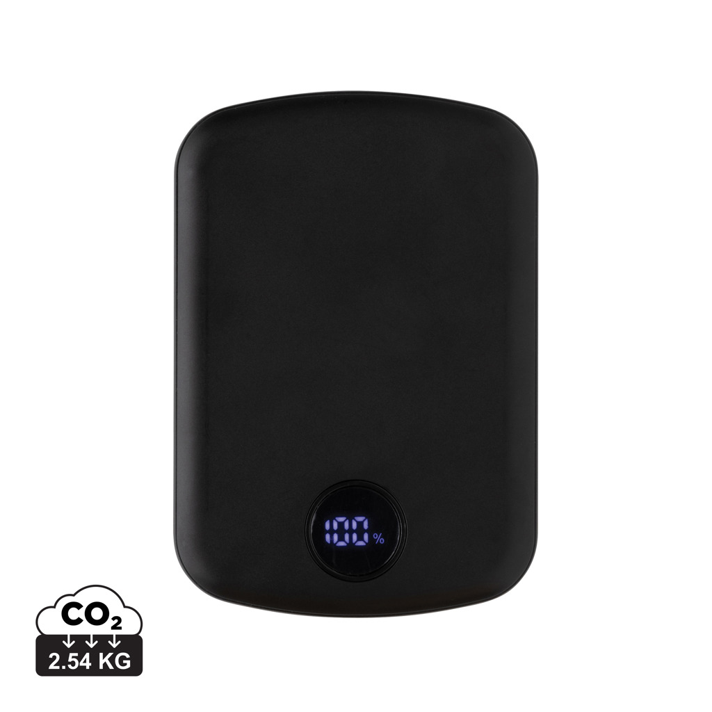 Batterie externe noire avec écran 100 %