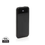 Batterie externe noire avec écran numérique
