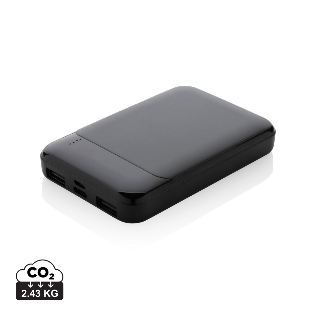 Batterie externe noire avec ports USB multiples