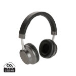Casque audio sans fil noir et gris
