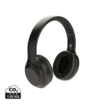 Casque audio sans fil noir circum-aural