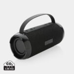 Enceinte Bluetooth portable noire avec poignée