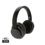 Casque audio noir sans fil circum-aural