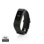 Bracelet connecté noir avec écran tactile