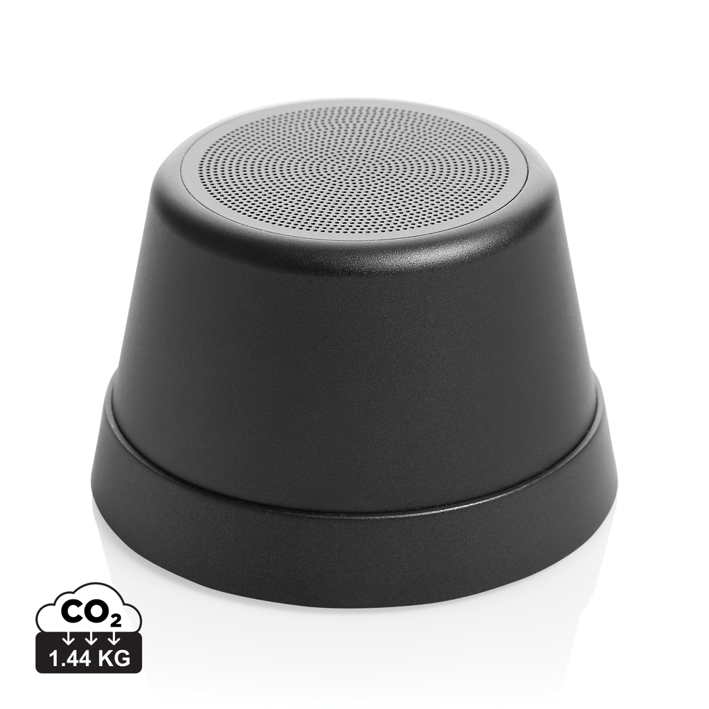 Enceinte portable noire au design minimaliste