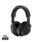 Casque audio sans fil noir à réduction de bruit