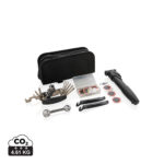Kit de réparation vélo avec pompe et outils