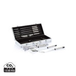 Mallette d’ustensiles de barbecue en aluminium