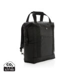 Sac à dos noir minimaliste avec poignées