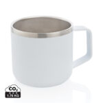 Tasse isotherme grise en acier inoxydable