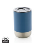 Gobelet isotherme bleu en acier inoxydable