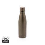 Gourde en acier inoxydable couleur bronze
